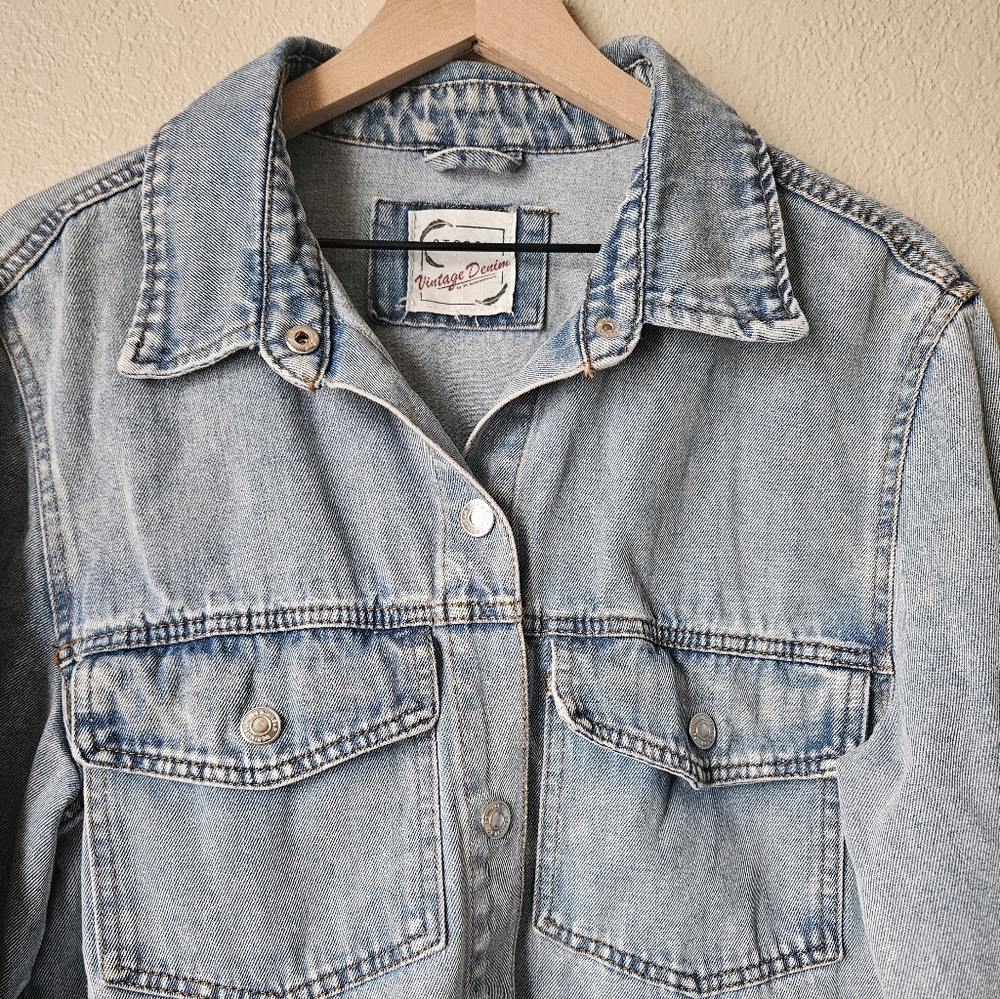 STOOSH vintage denim jacket - Picture 2 of 3